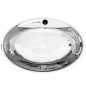 vidaXL Lavandino con Troppopieno 58,5x39x21 cm in Ceramica Argento vidaXL Lavandino con Troppopieno 58,5x39x21 cm in Ceramica Argento