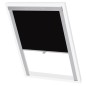 vidaXL Tenda a Rullo Oscurante Nera MK08 vidaXL Tenda a Rullo Oscurante Nera MK08