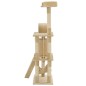 vidaXL Albero per Gatti con Tiragraffi Sisal 140 cm Beige vidaXL Albero per Gatti con Tiragraffi Sisal 140 cm Beige