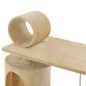 vidaXL Albero per Gatti con Tiragraffi Sisal 140 cm Beige vidaXL Albero per Gatti con Tiragraffi Sisal 140 cm Beige