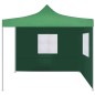 vidaXL Tenda Pieghevole con 2 Pareti 3x3 m Verde vidaXL Tenda Pieghevole con 2 Pareti 3x3 m Verde