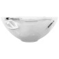 vidaXL Lavandino 32,5x14 cm in Ceramica Argento