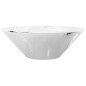 vidaXL Lavandino 42x14 cm in Ceramica Argento