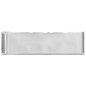 vidaXL Lavandino con Foro per Rubinetto 48x37x13,5 cm Ceramica Argento vidaXL Lavandino con Foro per Rubinetto 48x37x13,5 cm Ceramica Argento