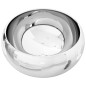 vidaXL Lavandino 40x15 cm in Ceramica Argento