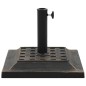 vidaXL Base per Parasole Quadrata in Poliresina 12 kg Bronzo vidaXL Base per Parasole Quadrata in Poliresina 12 kg Bronzo