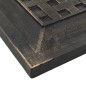 vidaXL Base per Parasole Quadrata in Poliresina 12 kg Bronzo vidaXL Base per Parasole Quadrata in Poliresina 12 kg Bronzo
