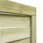 vidaXL Cancello da Giardino Legno di Pino Impregnato 100x125 cm Verde