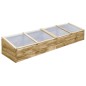 vidaXL Serra in Legno di Pino Impregnato 200x50x35 cm vidaXL Serra in Legno di Pino Impregnato 200x50x35 cm