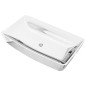 vidaXL Lavandino 71x38x13,5 cm in Ceramica Argento vidaXL Lavandino 71x38x13,5 cm in Ceramica Argento