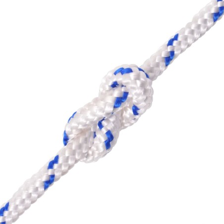 vidaXL Corda Nautica in Polipropilene 8 mm 500 m Bianca