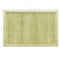 vidaXL Cancelli da Giardino 2 pz in Legno di Pino Impregnato 300x100cm vidaXL Cancelli da Giardino 2 pz in Legno di Pino Impregnato 300x100cm