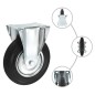 vidaXL Rotelle Fisse 4 pz 200 mm vidaXL Rotelle Fisse 4 pz 200 mm