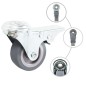 vidaXL Ruote Girevoli con Foro per Bulloni 4 pz 50 mm vidaXL Ruote Girevoli con Foro per Bulloni 4 pz 50 mm