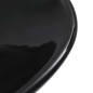 vidaXL Lavandino 58,5x39x14 cm in Ceramica Nero vidaXL Lavandino 58,5x39x14 cm in Ceramica Nero