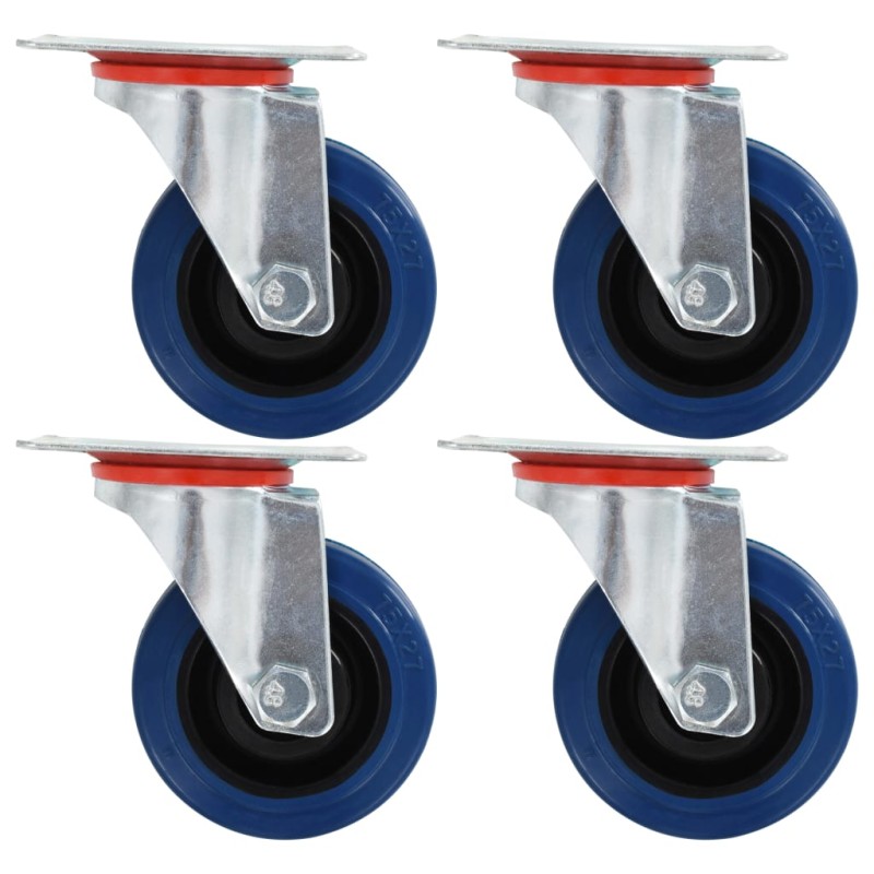 vidaXL Rotelle Girevoli 4 pz 75 mm vidaXL Rotelle Girevoli 4 pz 75 mm