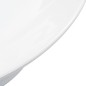vidaXL Lavandino 41x12,5 cm in Ceramica Bianco