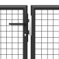 vidaXL Cancello per Giardino in Acciaio 400x75 cm Antracite vidaXL Cancello per Giardino in Acciaio 400x75 cm Antracite