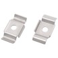 vidaXL Clip a Farfalla per Recinzioni 50 pz in Inox vidaXL Clip a Farfalla per Recinzioni 50 pz in Inox
