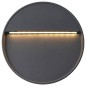 vidaXL Lampade da Parete da Esterno a LED 2 pz 3 W Nere Rotonde vidaXL Lampade da Parete da Esterno a LED 2 pz 3 W Nere Rotonde