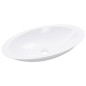 vidaXL Lavandino 59,3x35,1x10,7 cm Blocco in Marmo/Minerale Bianco vidaXL Lavandino 59,3x35,1x10,7 cm Blocco in Marmo/Minerale Bianco