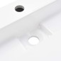 vidaXL Lavandino 50x38x13 cm Blocco in Marmo/Minerale Bianco vidaXL Lavandino 50x38x13 cm Blocco in Marmo/Minerale Bianco