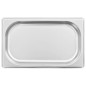 vidaXL Contenitori Gastronorm 12 pz GN 1/4 20 mm in Acciaio Inox