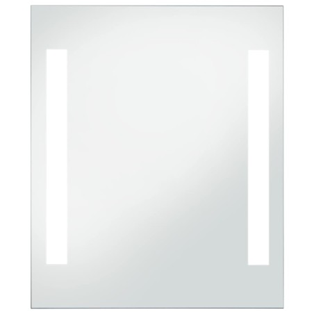 vidaXL Specchio da Parete a LED per Bagno 50x60 cm