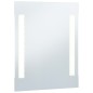 vidaXL Specchio da Parete a LED per Bagno 50x60 cm vidaXL Specchio da Parete a LED per Bagno 50x60 cm
