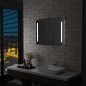 vidaXL Specchio da Parete a LED per Bagno 80x60 cm vidaXL Specchio da Parete a LED per Bagno 80x60 cm