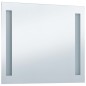 vidaXL Specchio da Parete a LED per Bagno 60x50 cm vidaXL Specchio da Parete a LED per Bagno 60x50 cm