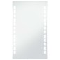 vidaXL Specchio da Parete a LED per Bagno 60x100 cm