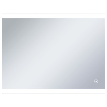 vidaXL Specchio LED da Bagno con Sensore Tattile 80x60 cm