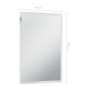 vidaXL Specchio da Parete a LED per Bagno 60x100 cm vidaXL Specchio da Parete a LED per Bagno 60x100 cm