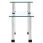 vidaXL Mensola da Cucina Trasparente 45x16x26 cm in Vetro Temperato vidaXL Mensola da Cucina Trasparente 45x16x26 cm in Vetro Temperato