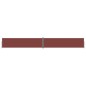 vidaXL Tenda da Sole Laterale Retrattile Marrone 160x1200 cm vidaXL Tenda da Sole Laterale Retrattile Marrone 160x1200 cm