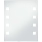 vidaXL Specchio da Parete a LED per Bagno 50x60 cm