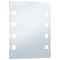 vidaXL Specchio da Parete a LED per Bagno 50x60 cm