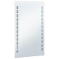 vidaXL Specchio da Parete a LED per Bagno 50x60 cm