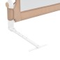 vidaXL Sponde Letto di Sicurezza per Bambini Talpa 120x42cm Poliestere vidaXL Sponde Letto di Sicurezza per Bambini Talpa 120x42cm Poliestere