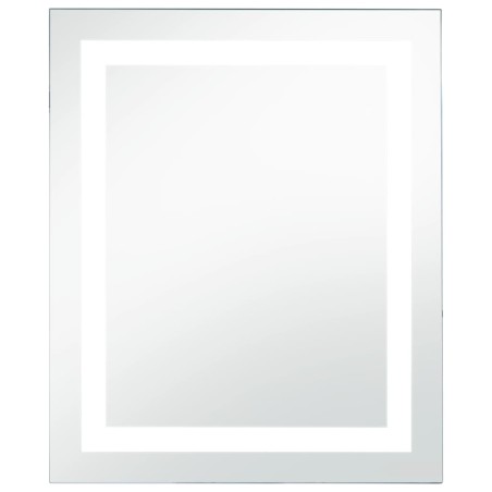 vidaXL Specchio LED da Bagno con Sensore Tattile 50x60 cm