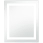 vidaXL Specchio LED da Bagno con Sensore Tattile 50x60 cm