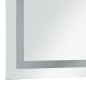 vidaXL Specchio LED da Bagno con Sensore Tattile 50x60 cm