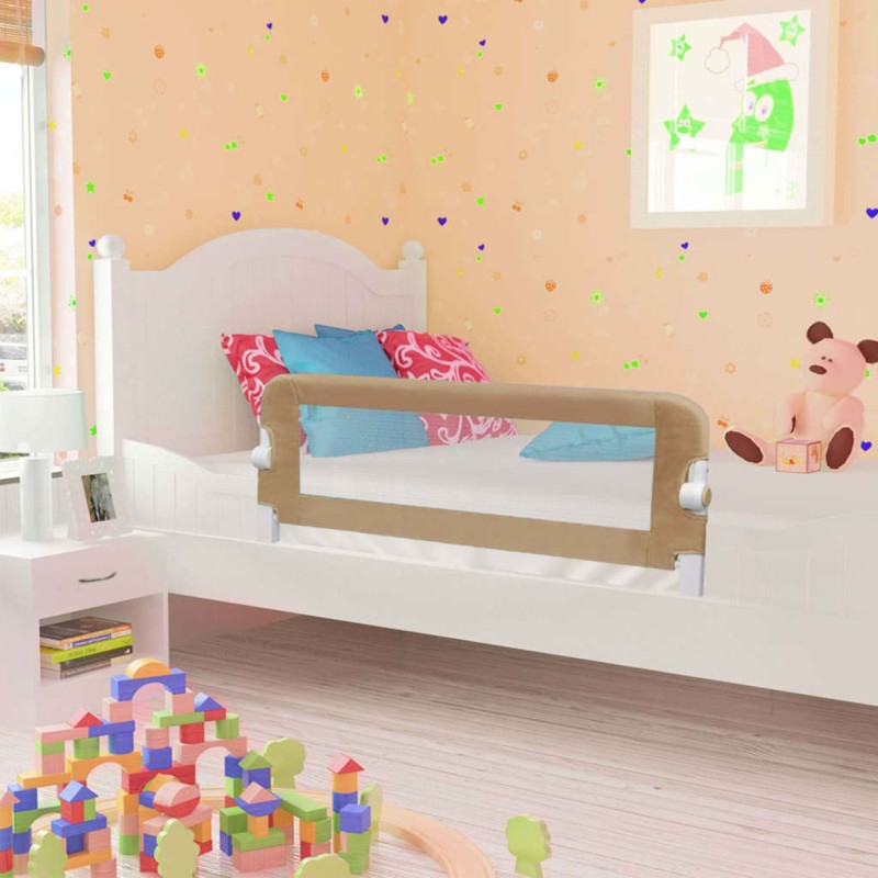 vidaXL Sponde Letto di Sicurezza per Bambini Talpa 102x42cm Poliestere vidaXL Sponde Letto di Sicurezza per Bambini Talpa 102x42cm Poliestere