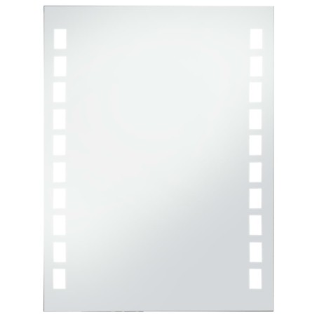 vidaXL Specchio da Parete a LED per Bagno 60x80 cm