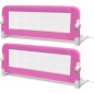 vidaXL Sponde Letto per la Sicurezza dei Bambini 2 pz Rosa 102x42 cm vidaXL Sponde Letto per la Sicurezza dei Bambini 2 pz Rosa 102x42 cm