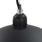 vidaXL Lampadari 2 pz Nero e Oro Semi-Sferici 50 cm E27 vidaXL Lampadari 2 pz Nero e Oro Semi-Sferici 50 cm E27