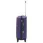 vidaXL Set Trolley a Custodia Rigida 3 pz Viola in ABS vidaXL Set Trolley a Custodia Rigida 3 pz Viola in ABS