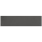 Pannelli Murali 12 pz Grigio 60x15 cm Similpelle 1,08 m² Pannelli Murali 12 pz Grigio 60x15 cm Similpelle 1,08 m²