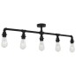 vidaXL Lampadario Nero per 5 Lampadine E27 vidaXL Lampadario Nero per 5 Lampadine E27